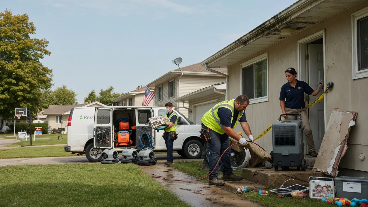 Water Damage Restoration in Mineral Point, PA near me